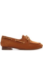 Bally mocassins Plume en cuir - Marron