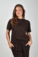 Extreme Cashmere t-shirt Cuba 268 dark brown