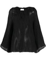 By Malene Birger blouse Havanna à manches longues - Noir