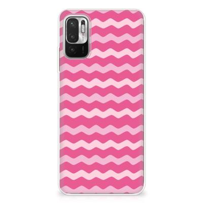 Xiaomi Redmi Note 10/10T 5G | Poco M3 Pro | TPU bumper | Waves Pink