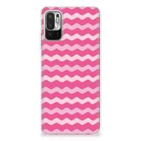 Xiaomi Redmi Note 10/10T 5G | Poco M3 Pro | TPU bumper | Waves Pink Xiaomi Redmi Note 10/10T 5G | Poco M3 Pro | TPU bumper | Waves Pink