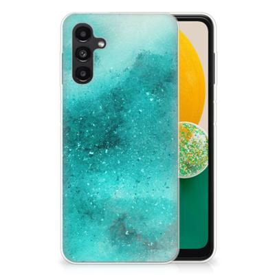 Hoesje maken Samsung Galaxy A13 | A04s Painting Blue Hoesje maken Samsung Galaxy A13 | A04s Painting Blue