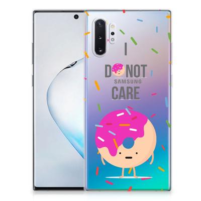 Samsung Galaxy Note 10 Plus | Siliconen Case | Donut Roze