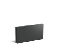 Aluminium muur 200x15x100cm.