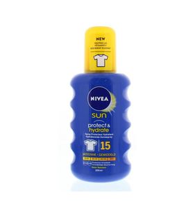 Sun protect & hydrate zonnespray SPF15