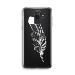 Pluim: Samsung Galaxy J8 (2018) Transparant Hoesje