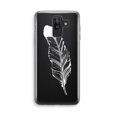Pluim: Samsung Galaxy J8 (2018) Transparant Hoesje