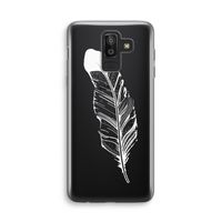 Pluim: Samsung Galaxy J8 (2018) Transparant Hoesje