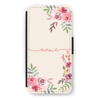 Rozen: iPhone 12 Pro Max Flip Hoesje