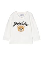 Moschino Kids t-shirt à logo imprimé - Blanc - thumbnail