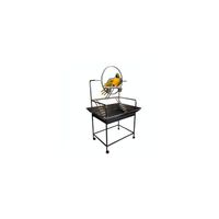 TOPMAST PAPEGAAIENSTANDAARD RIO ZWART 74 X 104 X 157 CM