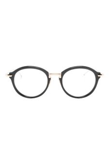 Thom Browne Eyewear lunettes de vue à monture pantos - Noir