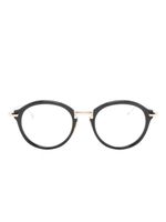 Thom Browne Eyewear lunettes de vue à monture pantos - Noir