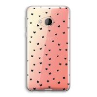 Kleine kattenkopjes: HTC U Play Transparant Hoesje