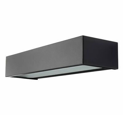 Buitenlamp zwart dimbaar 10W 3000K IP65 IK06
