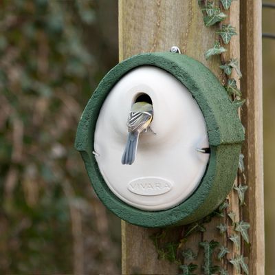 Nestkast Alicante WoodStone ovale invliegopening Groen