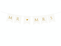 Letterslinger Mr & Mrs Bruiloft (2,5m)