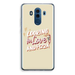 Pizza is the answer: Huawei Mate 10 Pro Transparant Hoesje