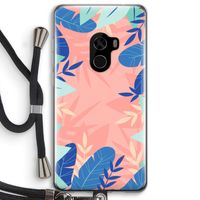 Tropisch: Xiaomi Mi Mix 2 Transparant Hoesje met koord