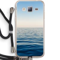 Water horizon: Samsung Galaxy J3 (2016) Transparant Hoesje met koord