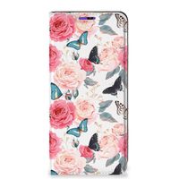 Samsung Galaxy A22 4G | M22 Smart Cover Butterfly Roses