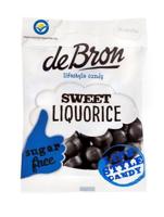 De Bron Zoete dropbolletjes/sweet liquorice suikervrij