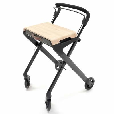 Indoor rollator (5,2 kg) | Kies uw kleur : Mat zwart | Rollbuddy