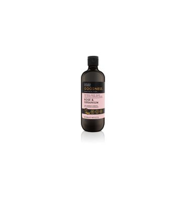 Body wash goodness rose & geranium