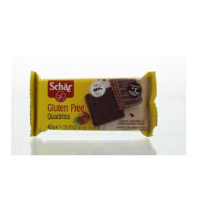 Quadritos cacao wafel glutenvrij