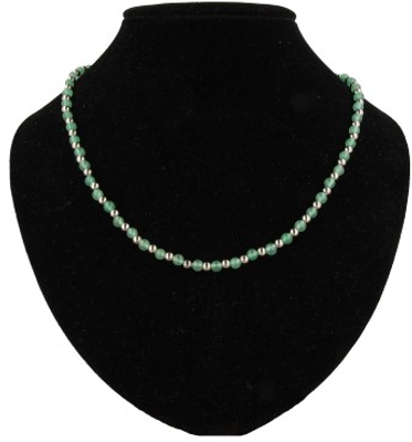 Edelstenen Ketting Aventurijn Groen - Ibiza love