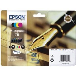 EPSON 16 ink cartridge black and tri-colour standard capacity 14,7ml