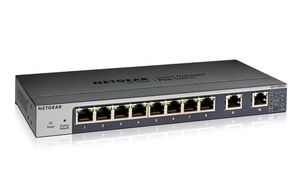 NETGEAR GS110EMX Managed L2 10G Ethernet (100/1000/10000) Zwart