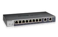 NETGEAR GS110EMX Managed L2 10G Ethernet (100/1000/10000) Zwart - thumbnail