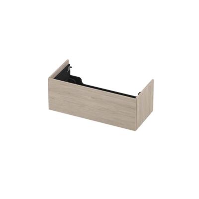 INK - Onderkast 1 Lade Push 2 Open Bestaande Uit - 1000x450x376 Mm - Ivoor Eiken