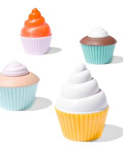 HEMA Cupcake Set Bioplastic - 4 Stuks