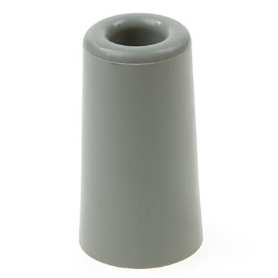 Deurbuffer / deurstopper - grijs - rubber - 75 x 40 mm - deurstop
