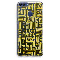 Majorelle Blue Print: Huawei P Smart (2018) Transparant Hoesje Majorelle Blue Print: Huawei P Smart (2018) Transparant Hoesje