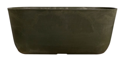 Planter Palermo groen D35x16 H15 - Ts