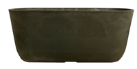 Planter Palermo groen D35x16 H15 - Ts Planter Palermo groen D35x16 H15 - Ts