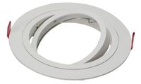 AR111 armatuur inbouw 1 voudig rond 180mm wit