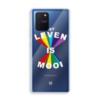 Het Leven Is Mooi: Samsung Galaxy Note 10 Lite Transparant Hoesje