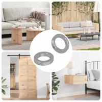 Veer Washer 2 pcs Wit 13 x 1 mm IJzer