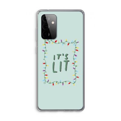 It's Lit: Samsung Galaxy A72 Transparant Hoesje