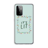 It's Lit: Samsung Galaxy A72 Transparant Hoesje