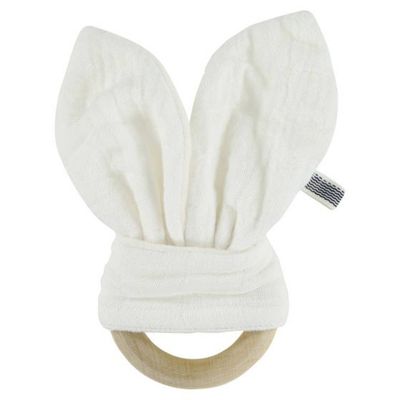 Trixie bijtring Bliss White junior 17 x 6 cm katoen wit Trixie bijtring Bliss White junior 17 x 6 cm katoen wit