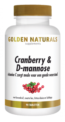 Golden Naturals Cranberry & D-Mannose Tabletten