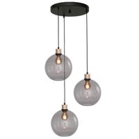 Masterlight Vide hanglamp Lazise 3x Ø 25cm goud 2642-05-02-35-3-25 - thumbnail