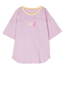 Nº21 Kids t-shirt à logo imprimé - Rose