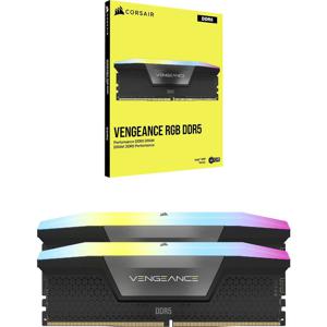 Corsair Vengeance RGB Werkgeheugenset voor PC Retail DDR5 32 GB 2 x 16 GB 6000 MHz 288-pins DIMM CL36 CMH32GX5M2E6000C36