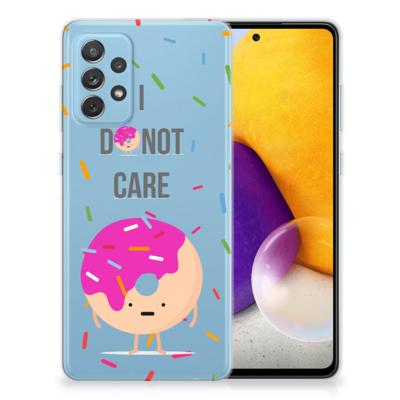 Samsung Galaxy A72 | Siliconen Case | Donut Roze